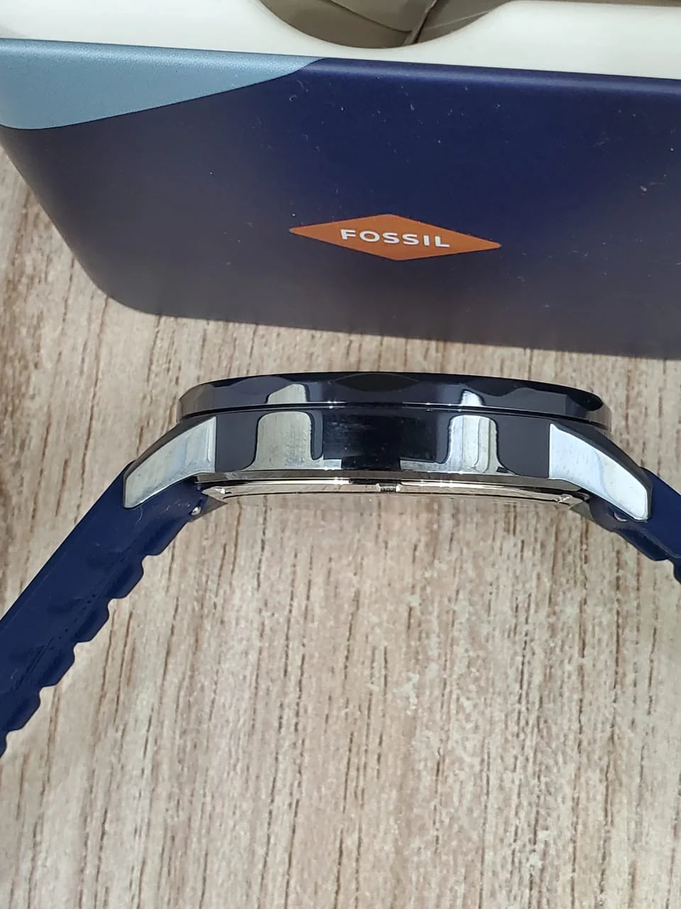 Fossil Bannon Multifunction Blue Silicone Watch BQ2498 - Image 9