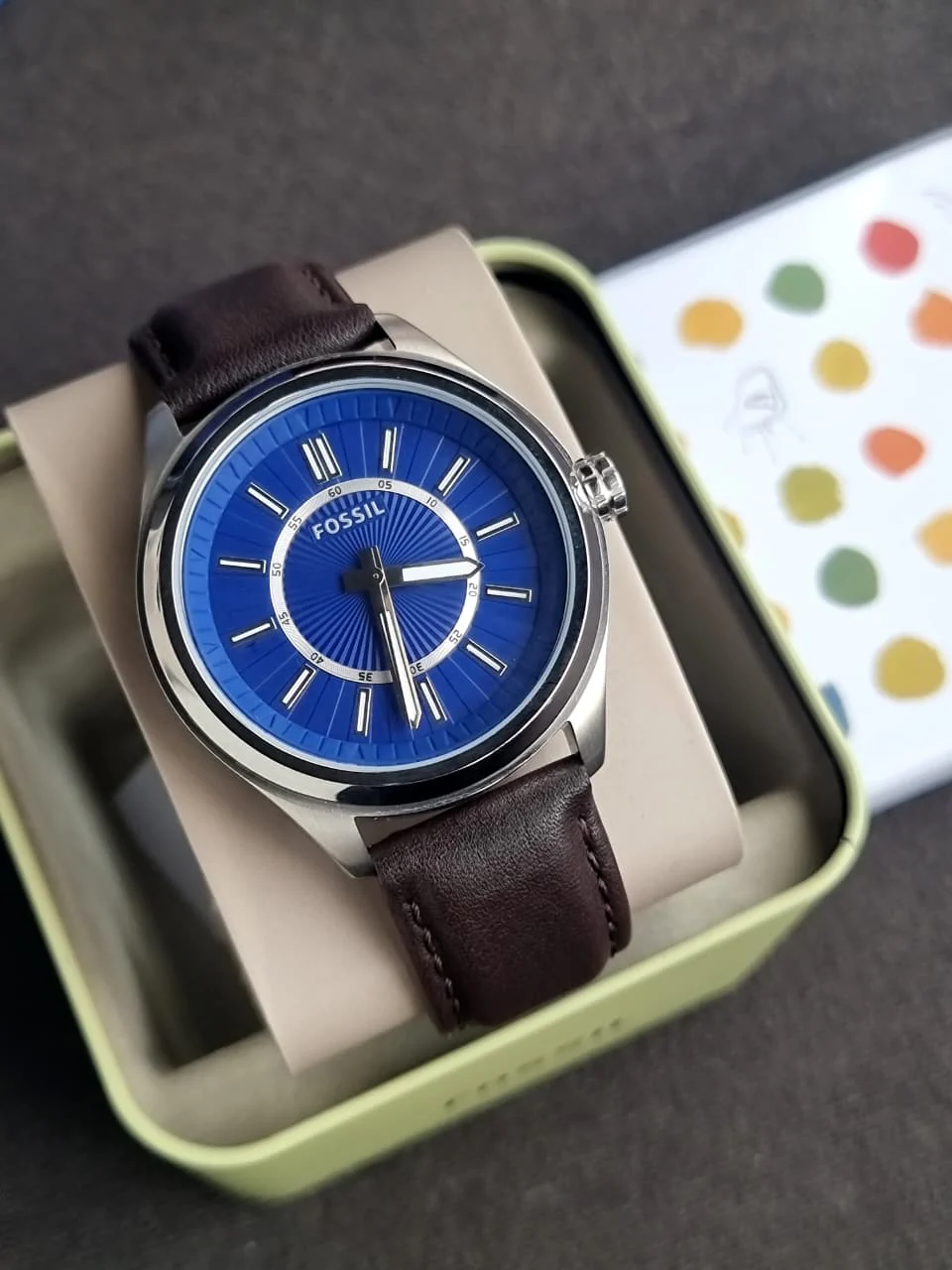 Fossil Bq1519 Blue dial 45mm Dial Size Watch - Image 3