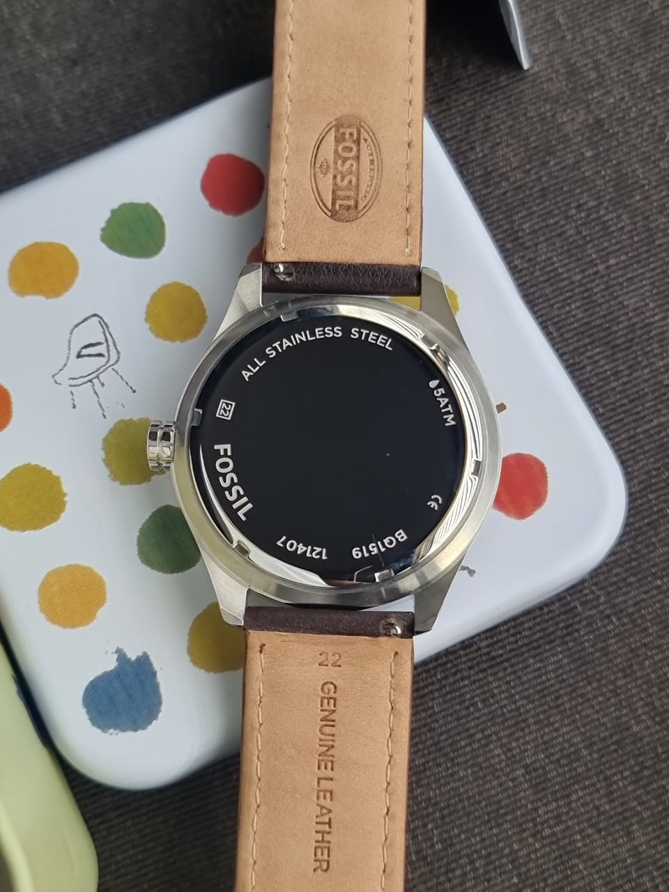 Fossil Bq1519 Blue dial 45mm Dial Size Watch - Image 4