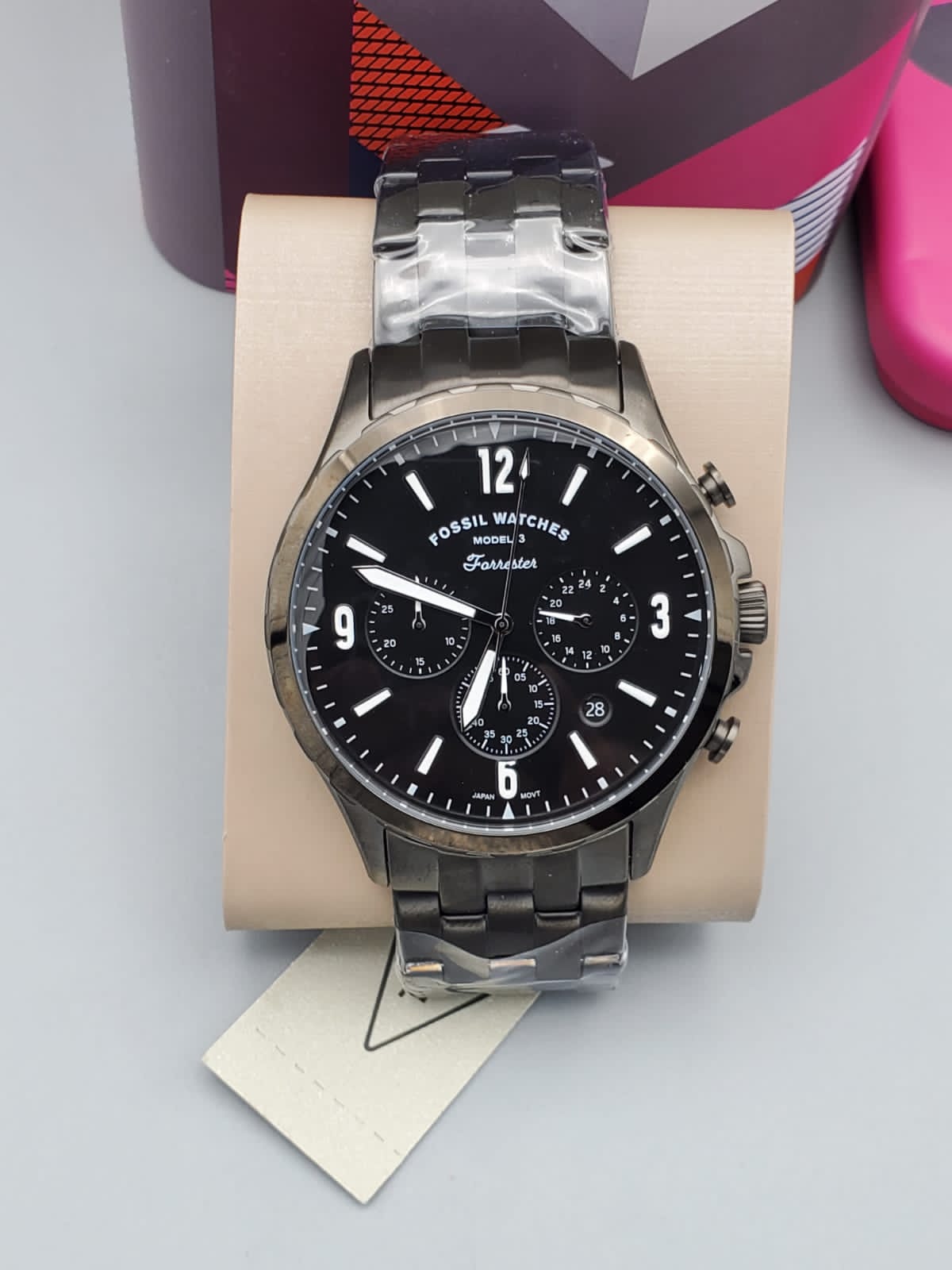 FOSSIL Chronograph Quartz Black Dial Men's Watch FS5606 - Image 2