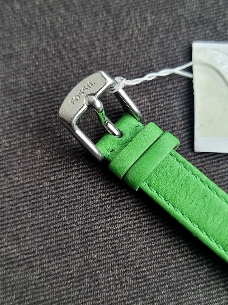 Fossil es3303 Ladies Watch Green Leather Strap Quartz Watch (BACK PLAIN ) Without BOX - Image 8