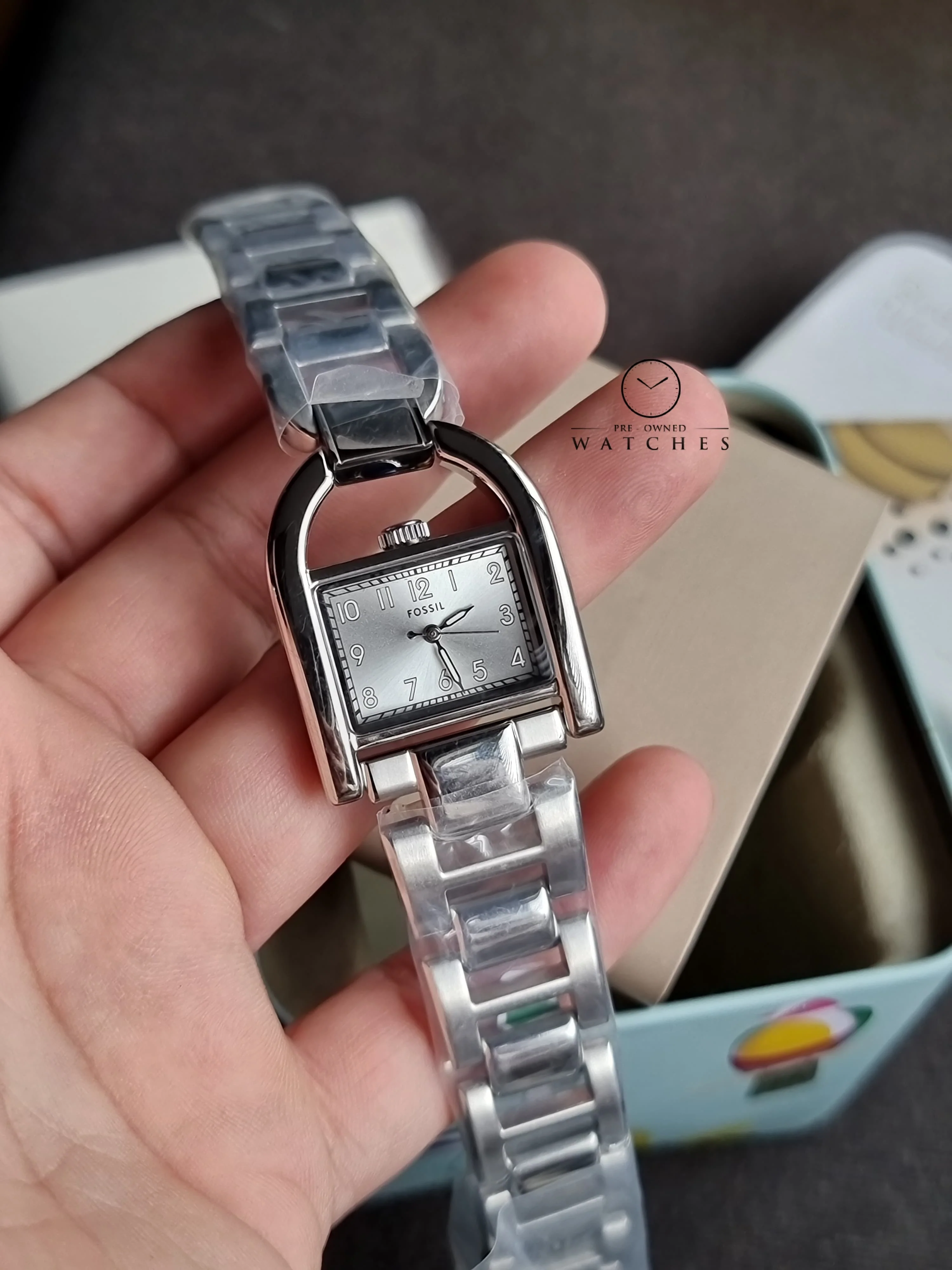 Fossil ES5326 Harwell Three-Hand Stainless Steel Watch - Image 6