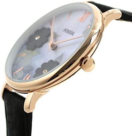 [Fossil] FOSSIL Jacqueline 1.4 inches (36 mm) Floral Pattern Quartz Ladies Watch - Image 2