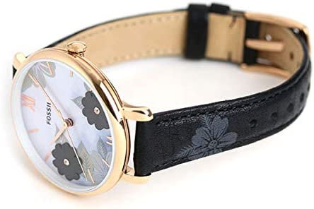 [Fossil] FOSSIL Jacqueline 1.4 inches (36 mm) Floral Pattern Quartz Ladies Watch - Image 3