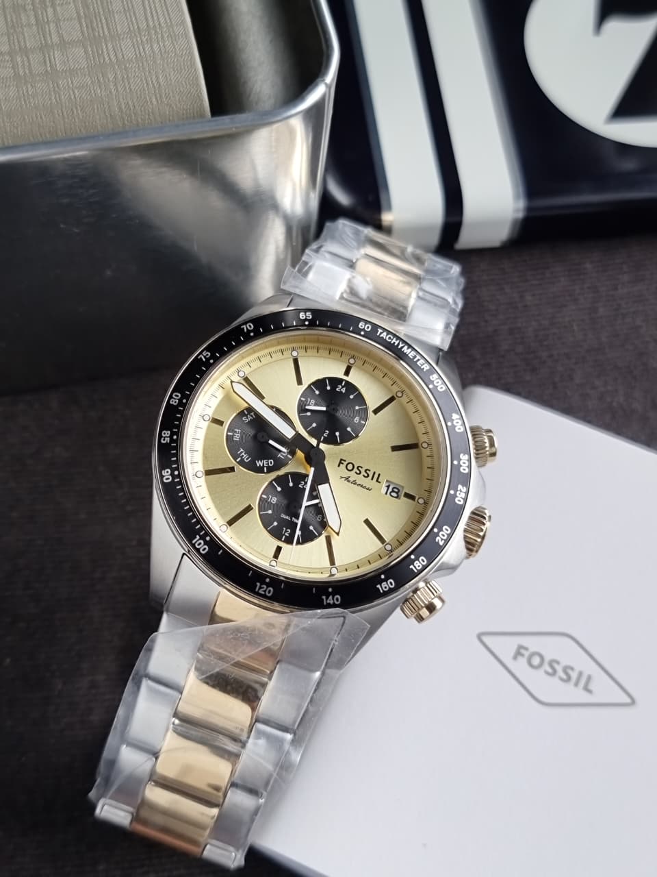 Fossil FS6126 Autocross Multifunction Men's Watch – Stainless Steel, Quartz, Sport Chronograph Style - Image 2