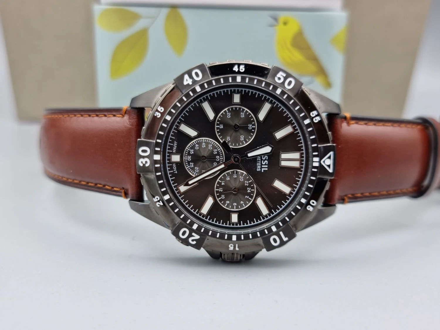 Fossil Garrett Analog Grey Dial Men's Watch-FS5770 - Image 3