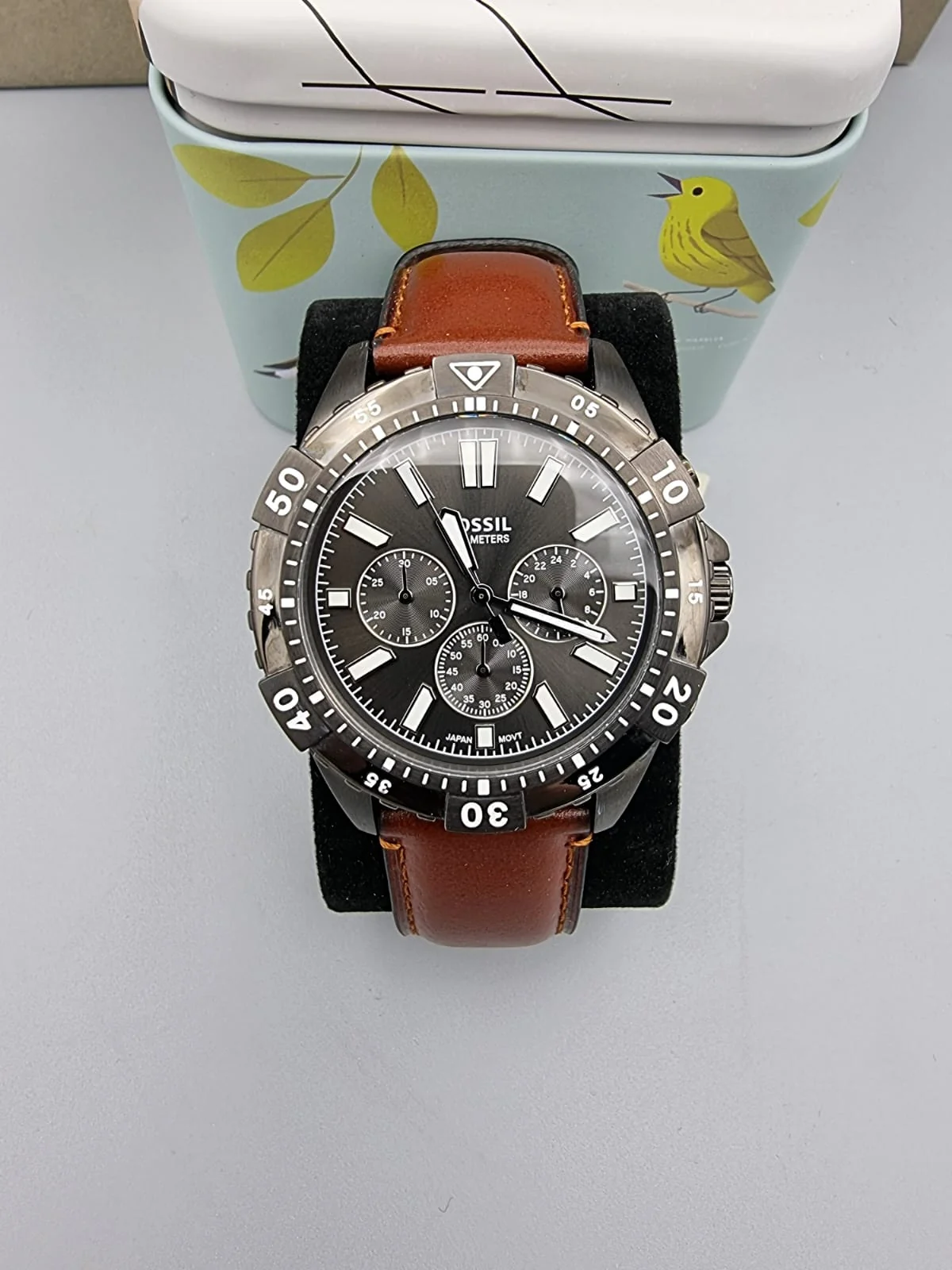Fossil Garrett Analog Grey Dial Men's Watch-FS5770 - Image 6