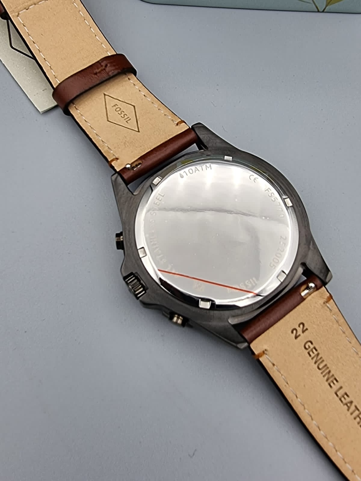 Fossil Garrett Analog Grey Dial Men's Watch-FS5770 - Image 9