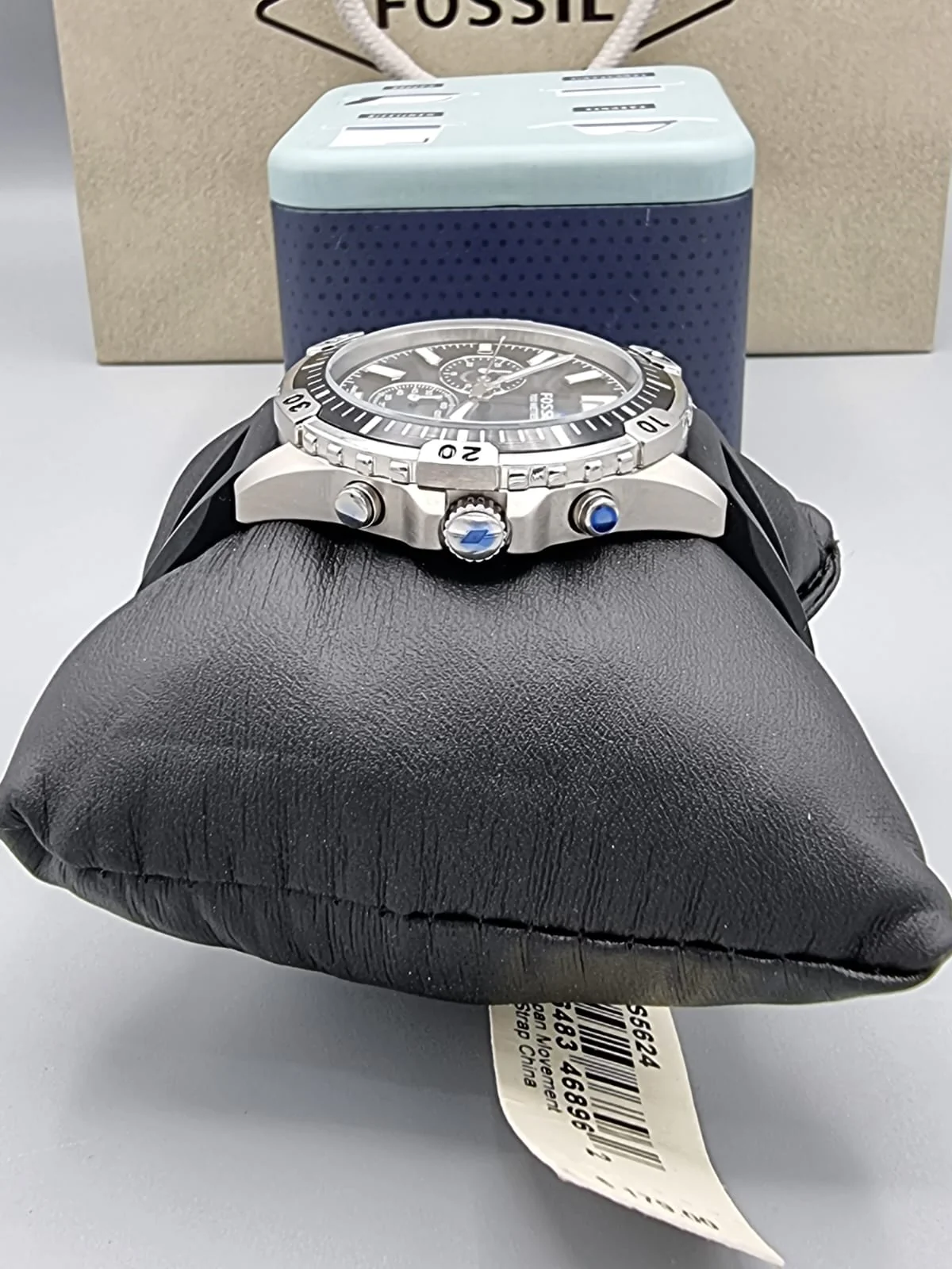 FOSSIL Garrett Chronograph Quartz Black Dial Men's Watch FS5624 - Image 5