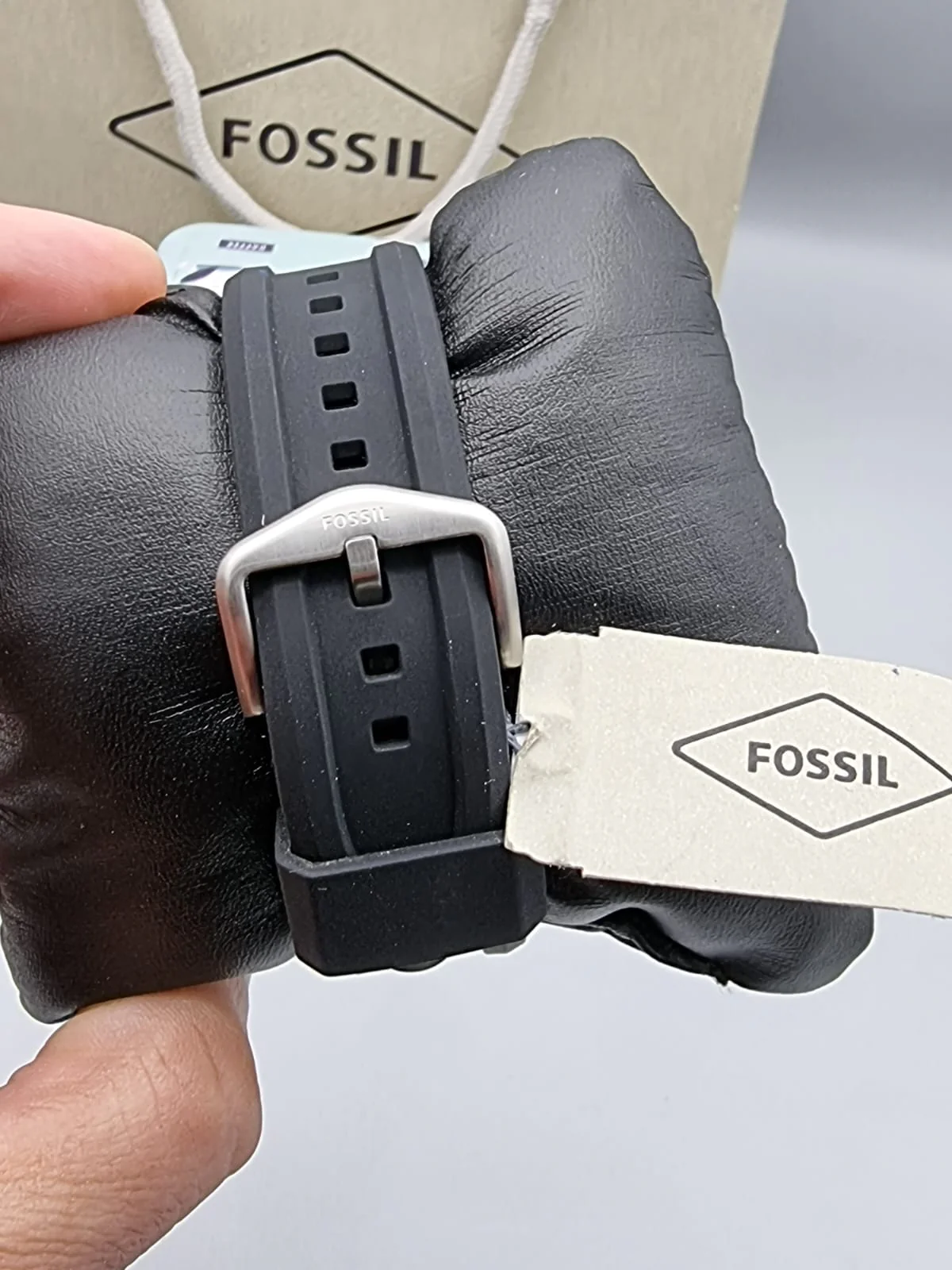 FOSSIL Garrett Chronograph Quartz Black Dial Men's Watch FS5624 - Image 6