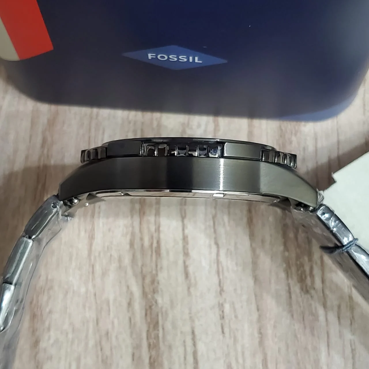 Fossil Garrett Chronograph Smoke Stainless Steel Men's Watch Fs5621 - Image 3
