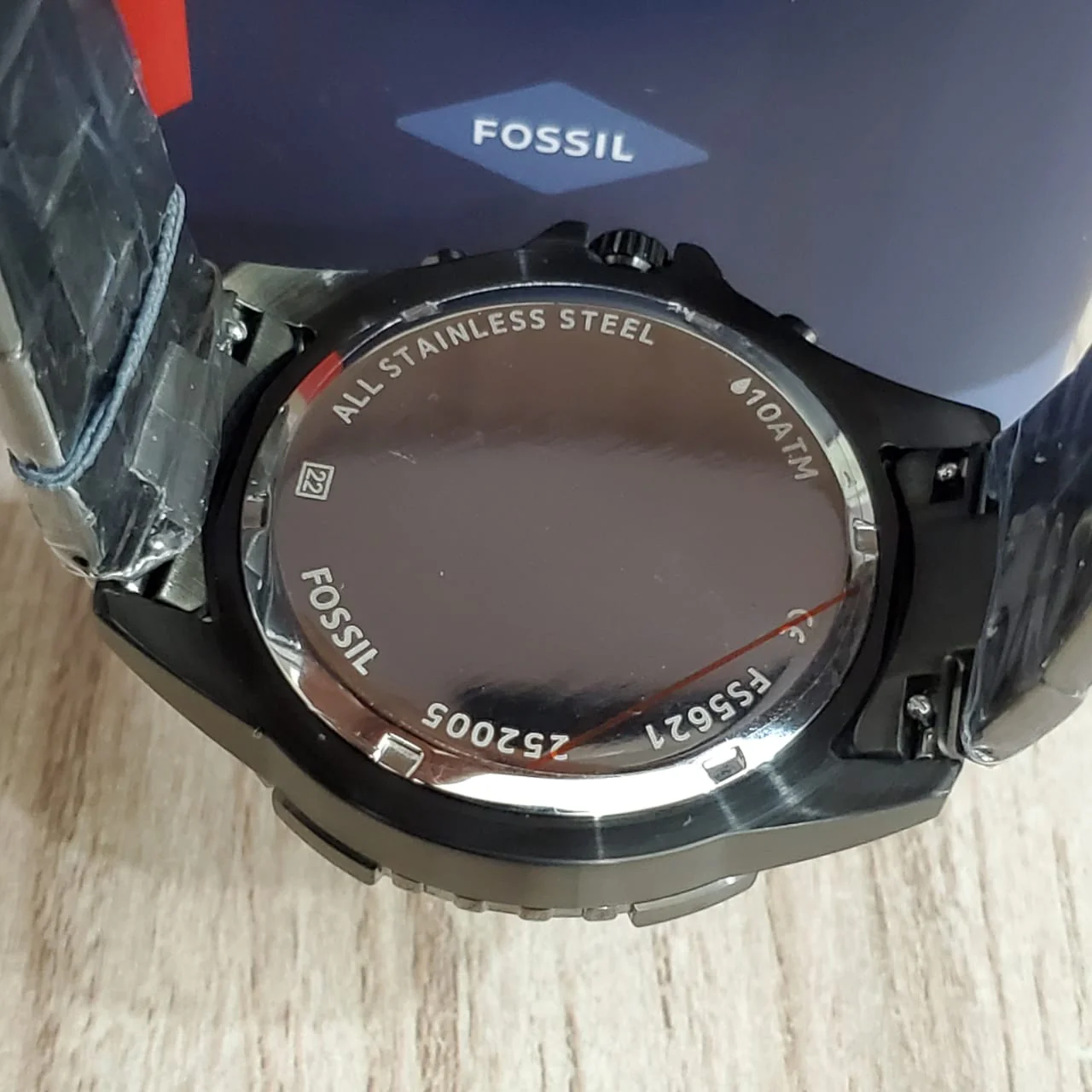 Fossil Garrett Chronograph Smoke Stainless Steel Men's Watch Fs5621 - Image 8
