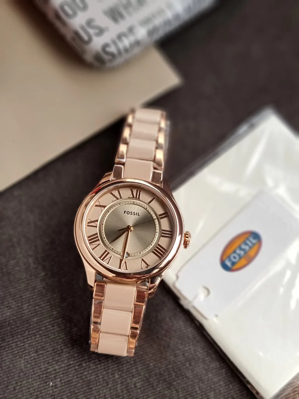 Fossil Gilmore Rose Gold Watches CE1133 (Without Tag ) - Image 4