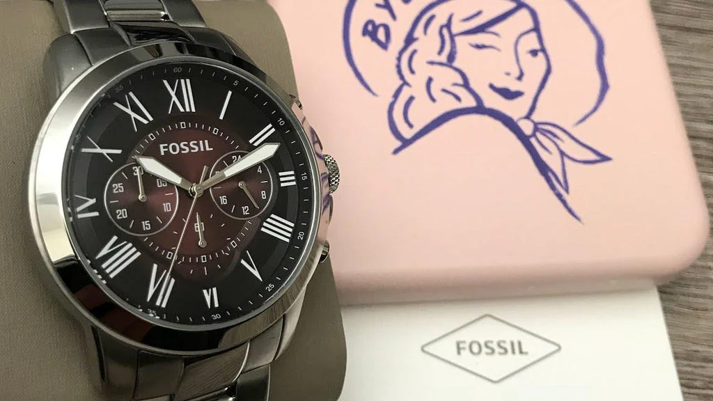 Fossil Grant Chronograph Olive Green Stainless Steel Men's Watch - FS5375 - Image 4