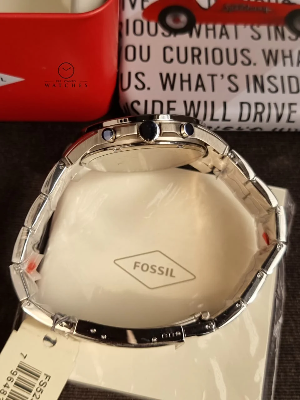 FOSSIL Grant Sport Chronograph Blue Dial Men's Watch FS5238 - Image 5