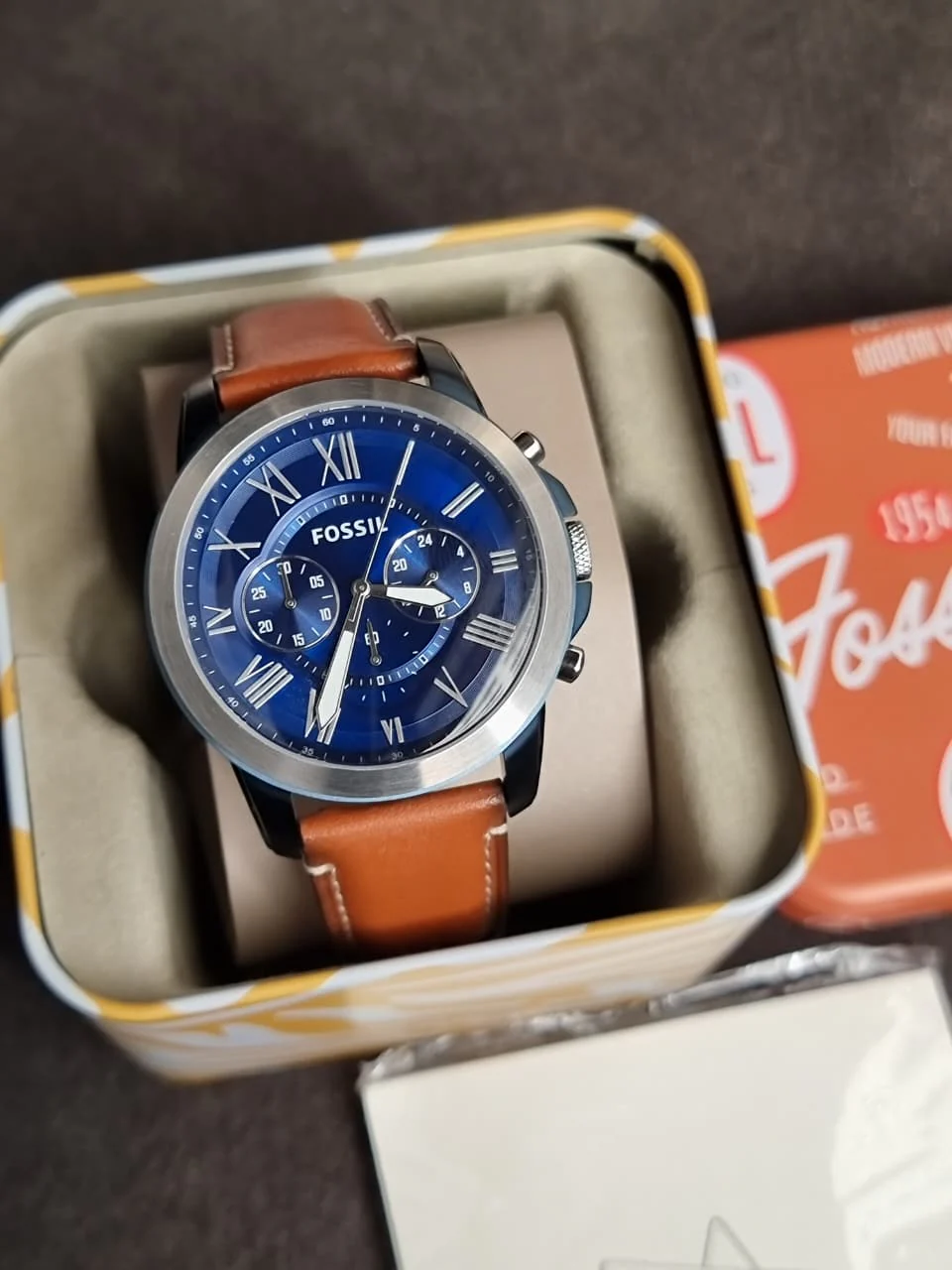 FOSSIL Grant Watch for Men, Quartz Chronograph Movement FS5151 (WITHOUT TAG) - Image 2