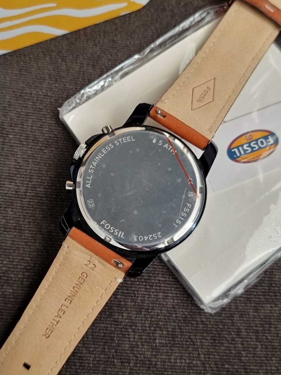 FOSSIL Grant Watch for Men, Quartz Chronograph Movement FS5151 (WITHOUT TAG) - Image 3