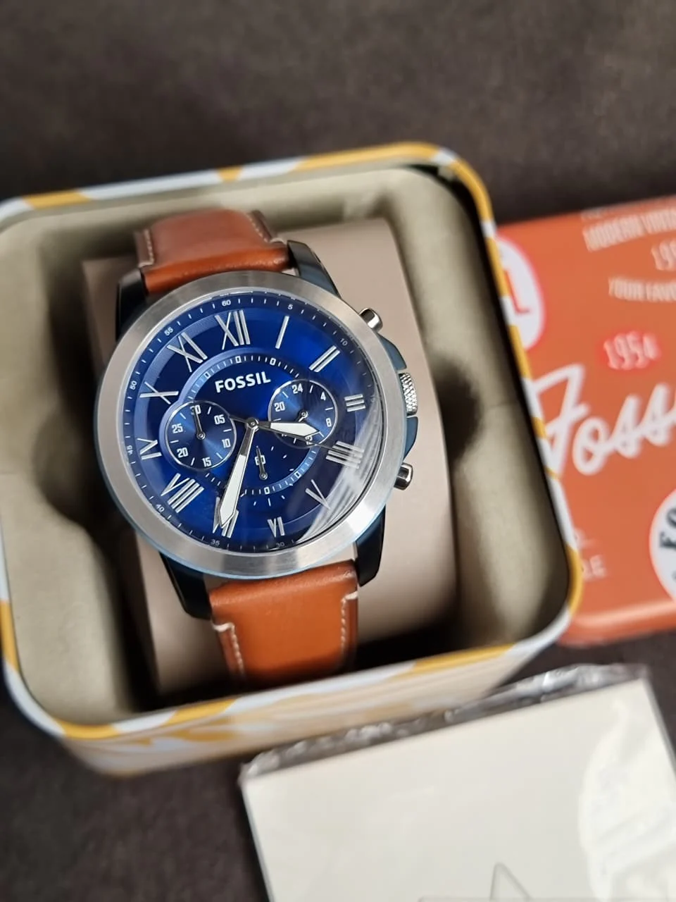 FOSSIL Grant Watch for Men, Quartz Chronograph Movement FS5151 (WITHOUT TAG) - Image 4