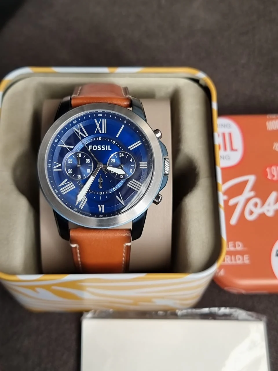 FOSSIL Grant Watch for Men, Quartz Chronograph Movement FS5151 (WITHOUT TAG) - Image 6