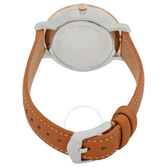 FOSSIL Jacqueline Blue Dial Ladies Leather Watch ES4274 - Image 3