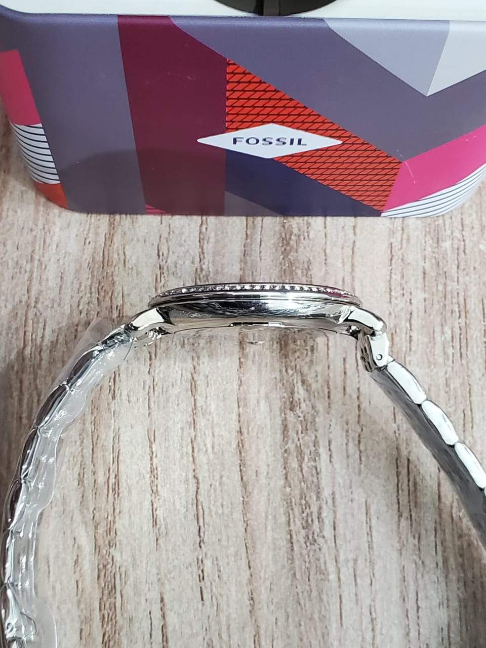 FOSSIL Jacqueline Silver Dial Stainless Steel Ladies Watch ES3545 - Image 9