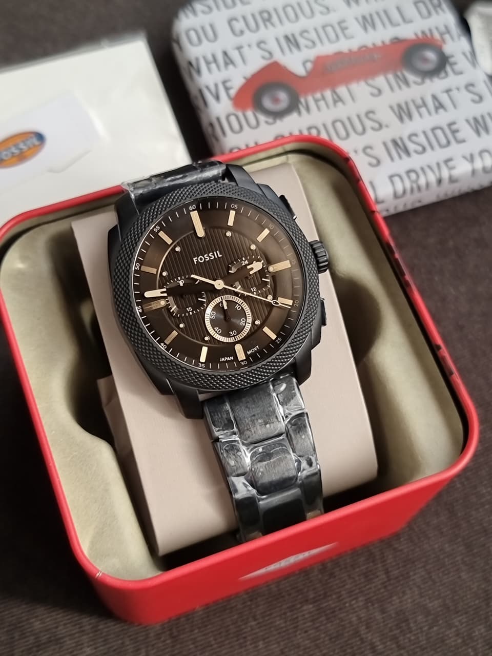 Fossil Machine FS6097 Man Quartz Watch (Without Tag) - Image 2