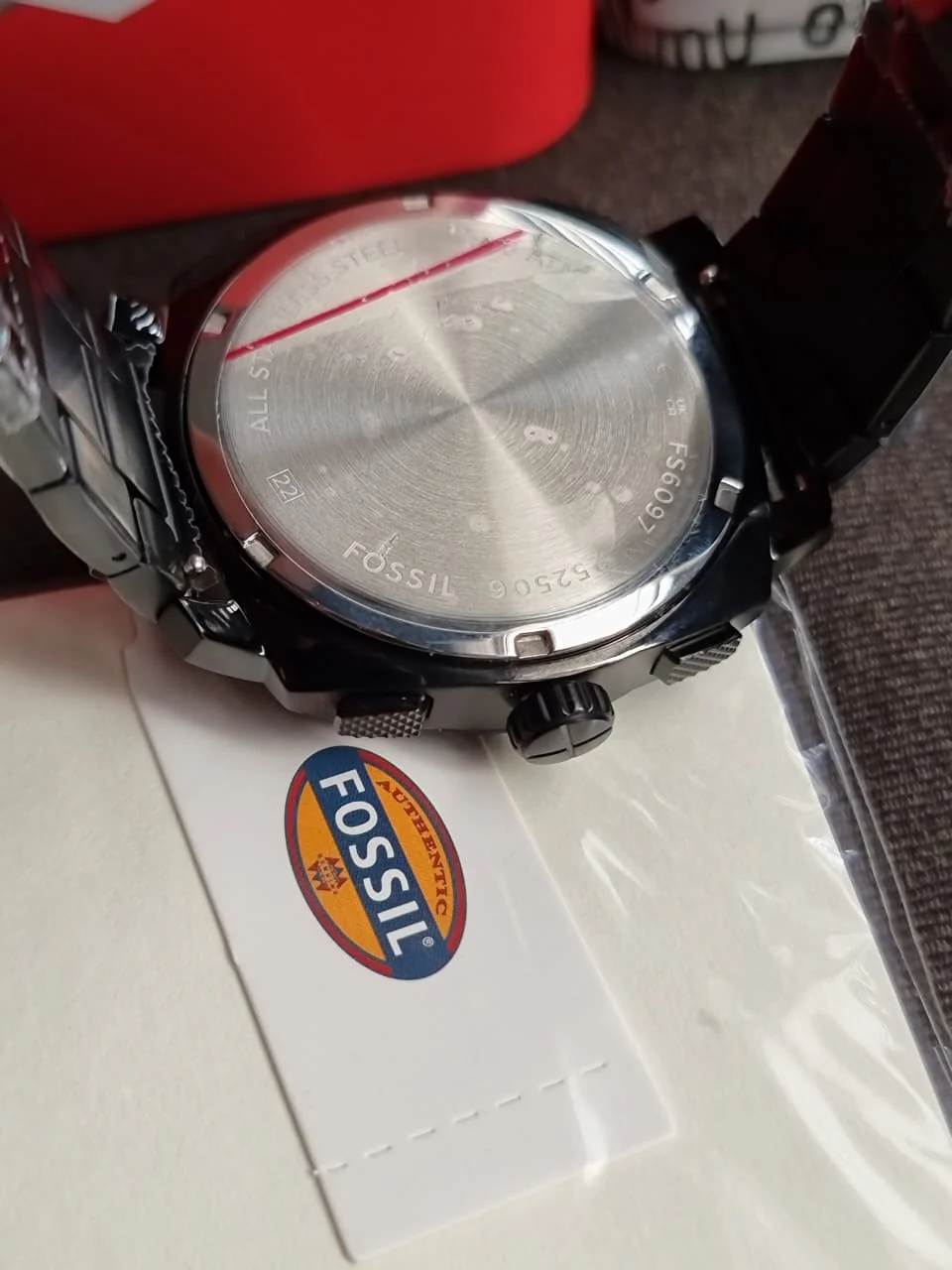 Fossil Machine FS6097 Man Quartz Watch (Without Tag) - Image 4