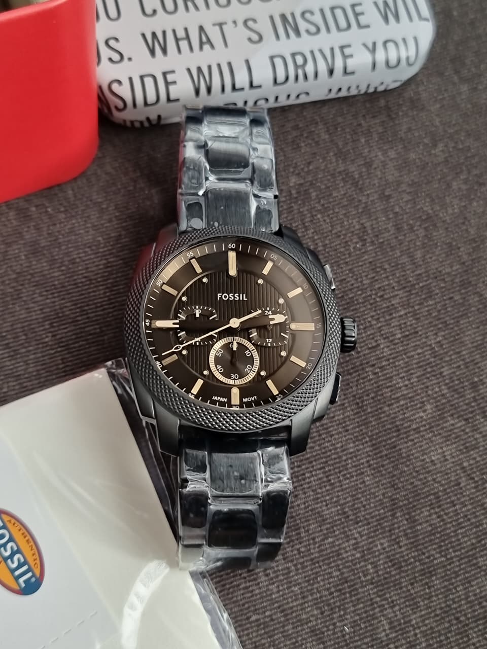 Fossil Machine FS6097 Man Quartz Watch (Without Tag) - Image 7