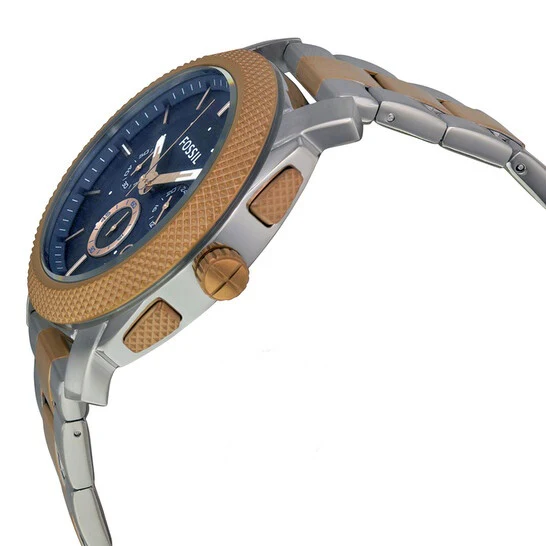Fossil Men’s Quartz Stainless Steel Blue Dial 36mm Watch FS5037 - Image 2