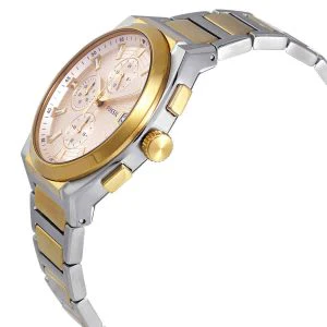 Fossil Men’s Quartz Two-tone Stainless Steel Cream Dial 42mm Watch FS5796 - Image 2