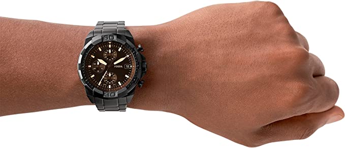 Fossil Men's Bronson Stainless Steel Quartz Dress Chronograph Watch - Image 4