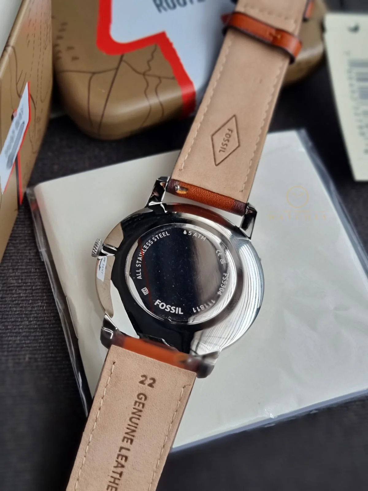 Fossil Men's Minimalist Stainless Steel Slim Casual Watch (Model: FS5304) - Image 10