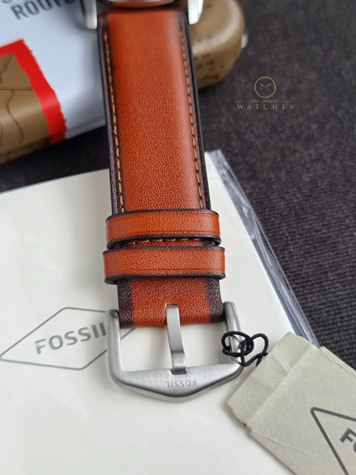 Fossil Men's Minimalist Stainless Steel Slim Casual Watch (Model: FS5304) - Image 9