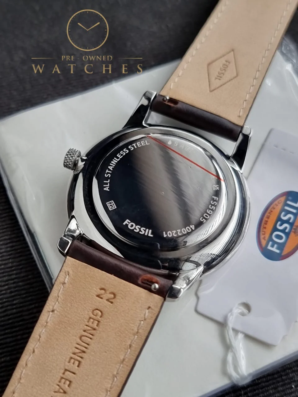 Fossil Men's Neutra Stainless Steel Quartz Chronograph - Image 8