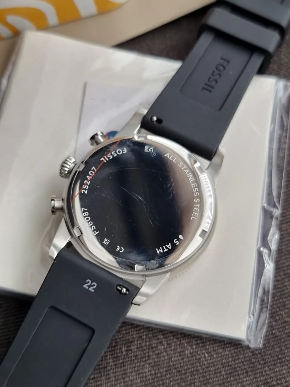 Fossil Men's Sport Tourer Quartz Stainless Steel Chronograph Watch FS6087 - Image 5