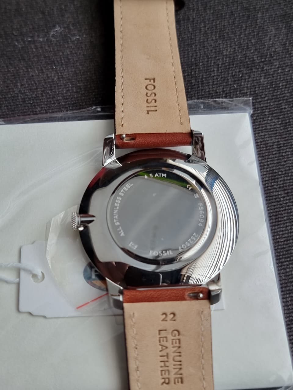 Fossil Minimalist FS6094 Men's Watch – Stainless Steel, Clean Dial, Quartz - Image 5