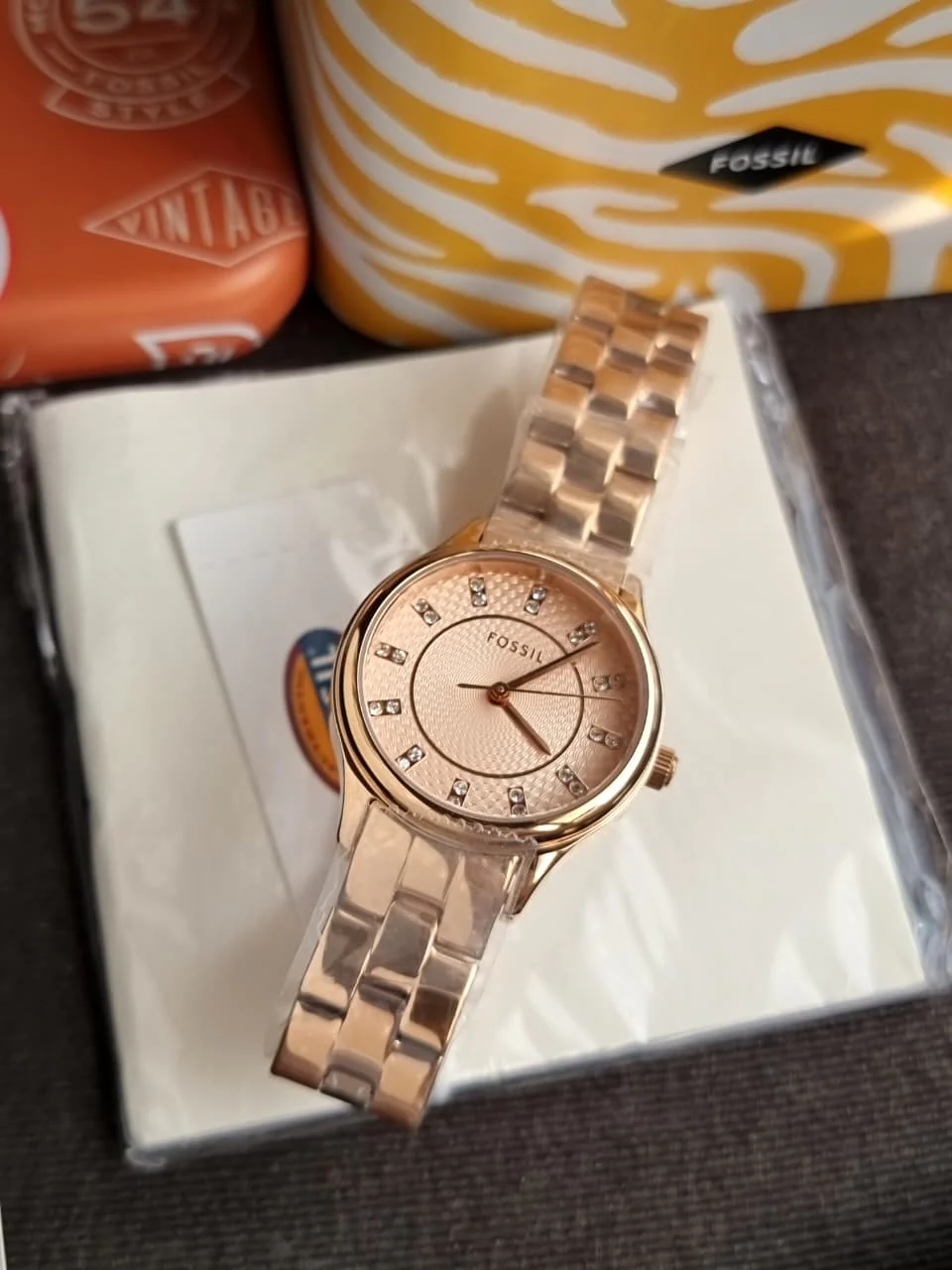 Fossil Mod Soph Analog Pink Dial Women's Watch-BQ1571 - Image 3
