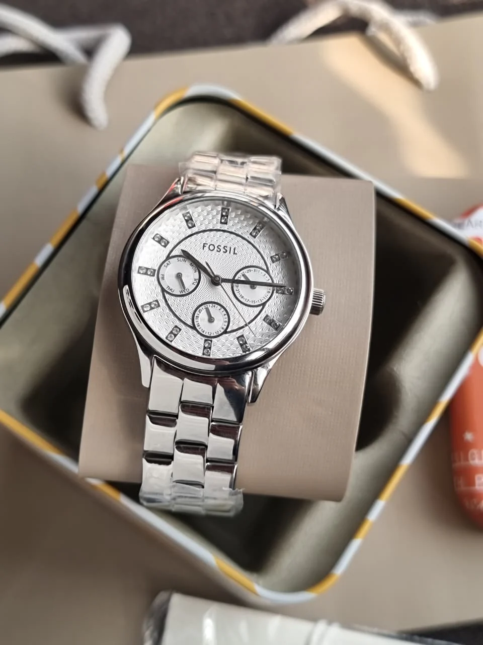 Fossil Modern Sophisticate Multifunction Stainless Steel Watch Bq1560