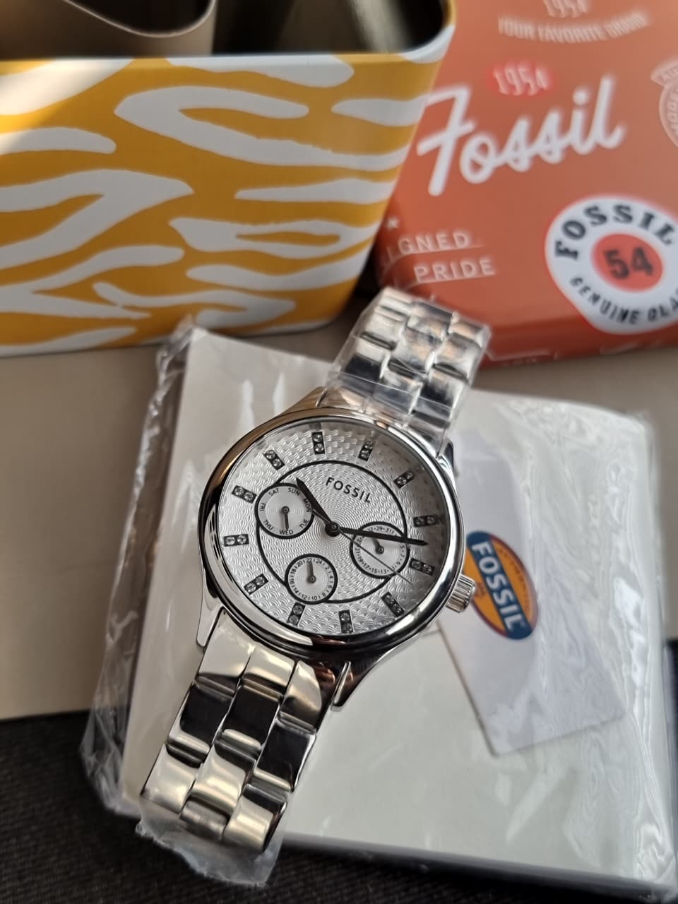 Fossil Modern Sophisticate Multifunction Stainless Steel Watch Bq1560 - Image 4