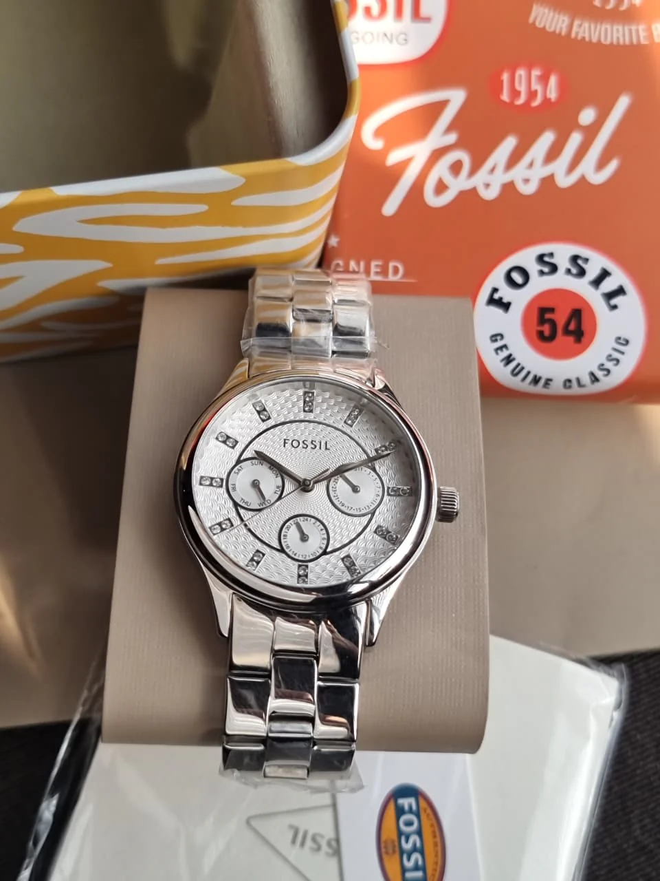 Fossil Modern Sophisticate Multifunction Stainless Steel Watch Bq1560 - Image 5