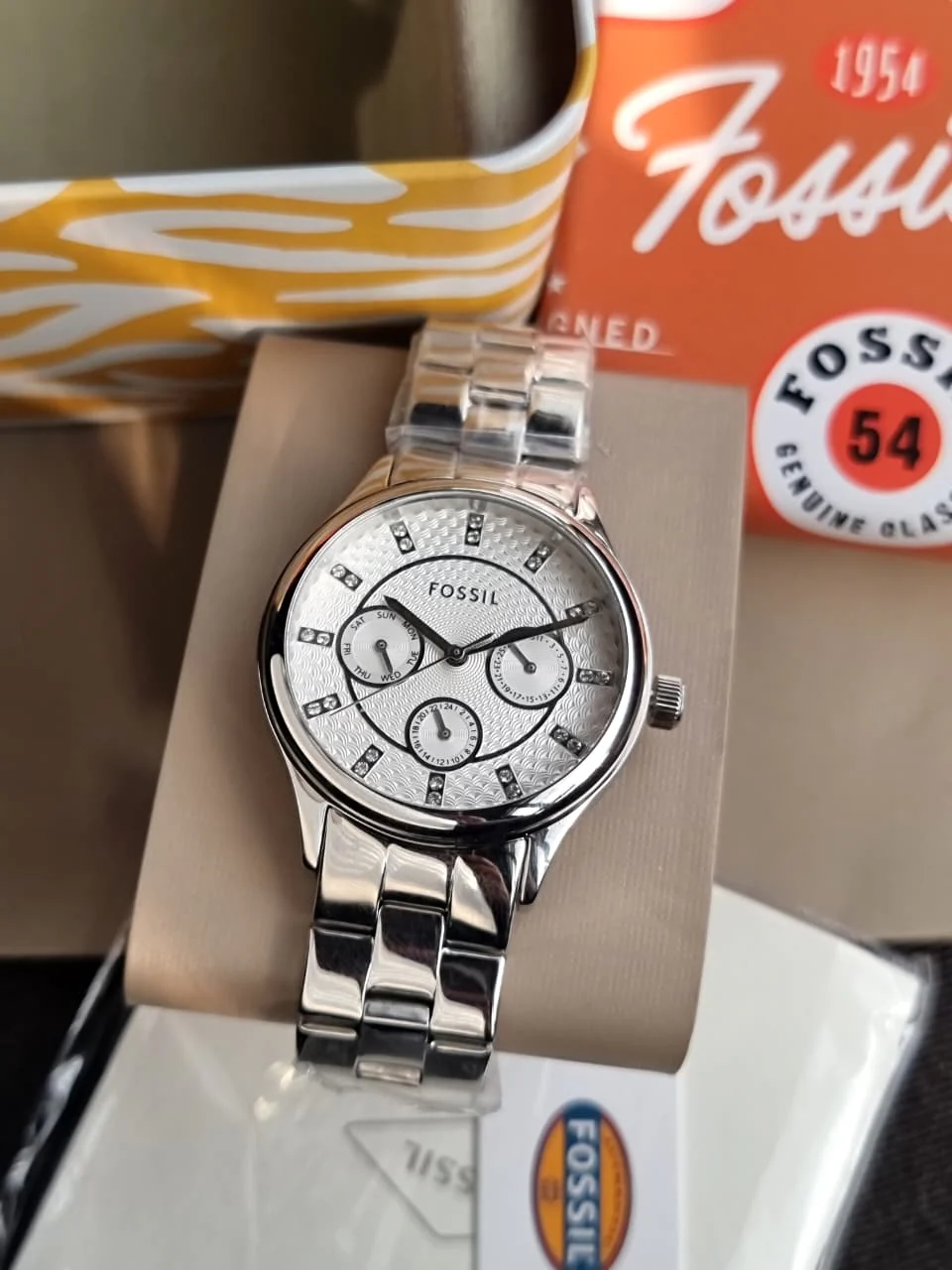 Fossil Modern Sophisticate Multifunction Stainless Steel Watch Bq1560 - Image 6