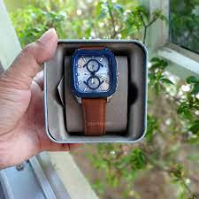 FOSSIL MULTIFUNCTION BROWN LEATHER WATCH BQ2658 - Image 2