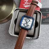 FOSSIL MULTIFUNCTION BROWN LEATHER WATCH BQ2658 - Image 5