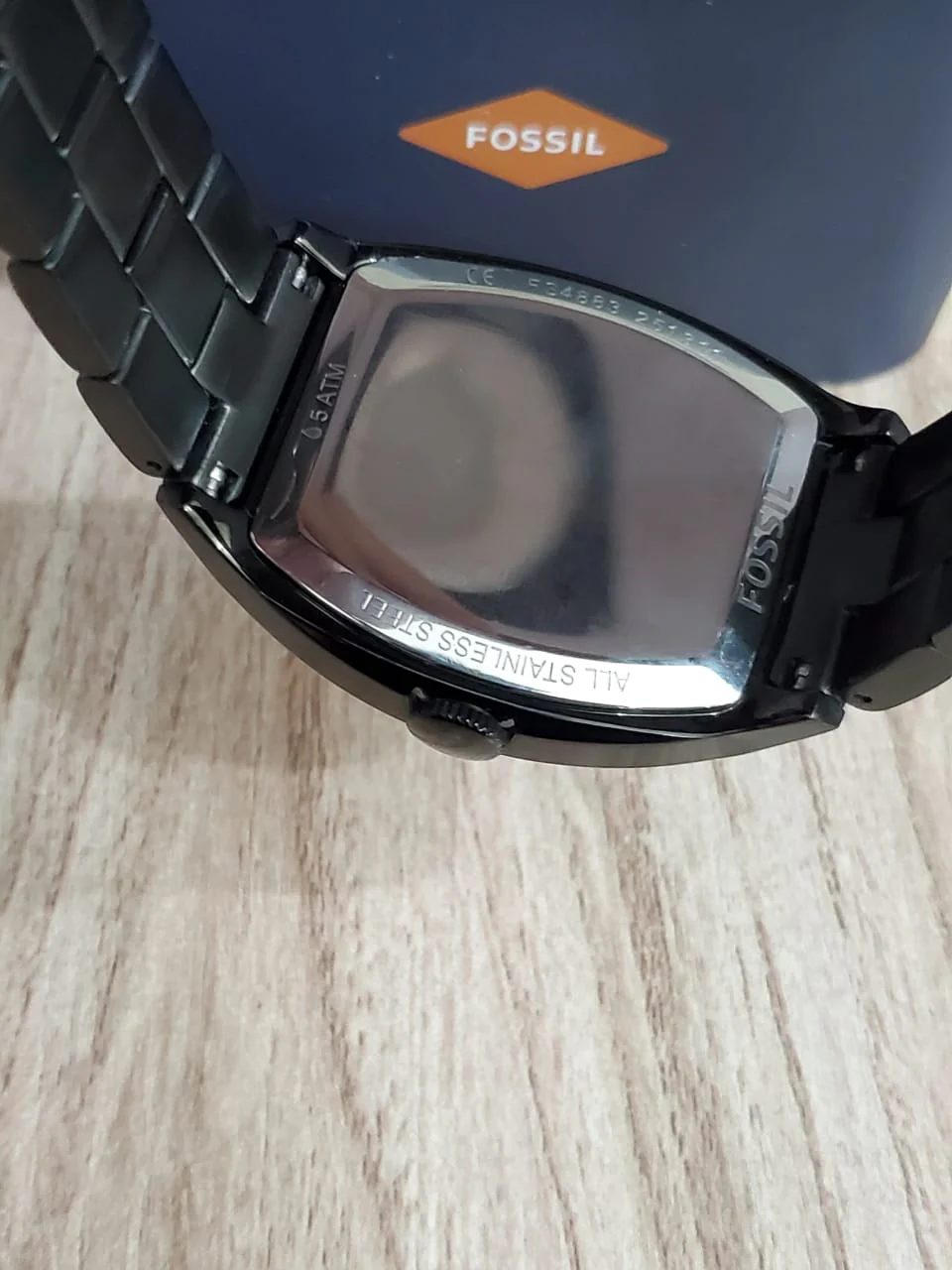 FOSSIL Narrator Black Dial Black PVD Steel Men's Watch FS4883 - Image 5