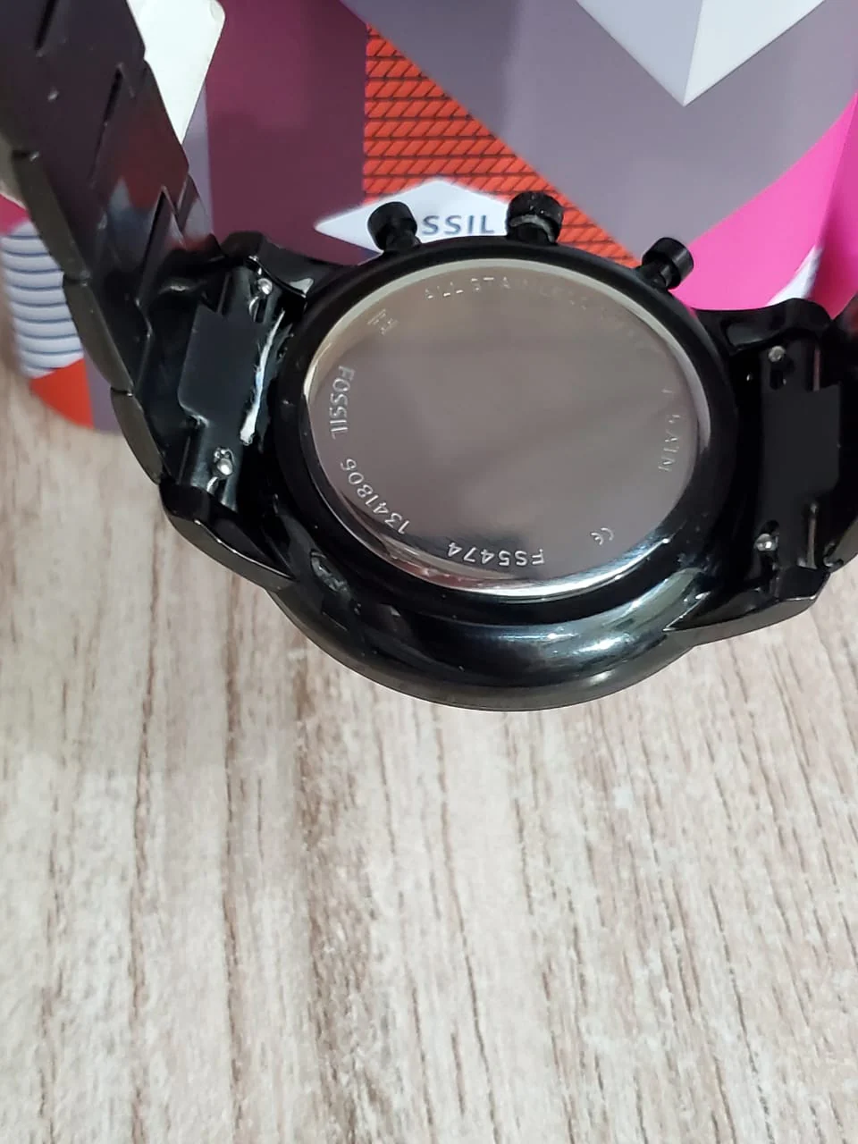FOSSIL Neutra Chronograph Quartz Black Dial Men's Watch FS5474 - Image 6