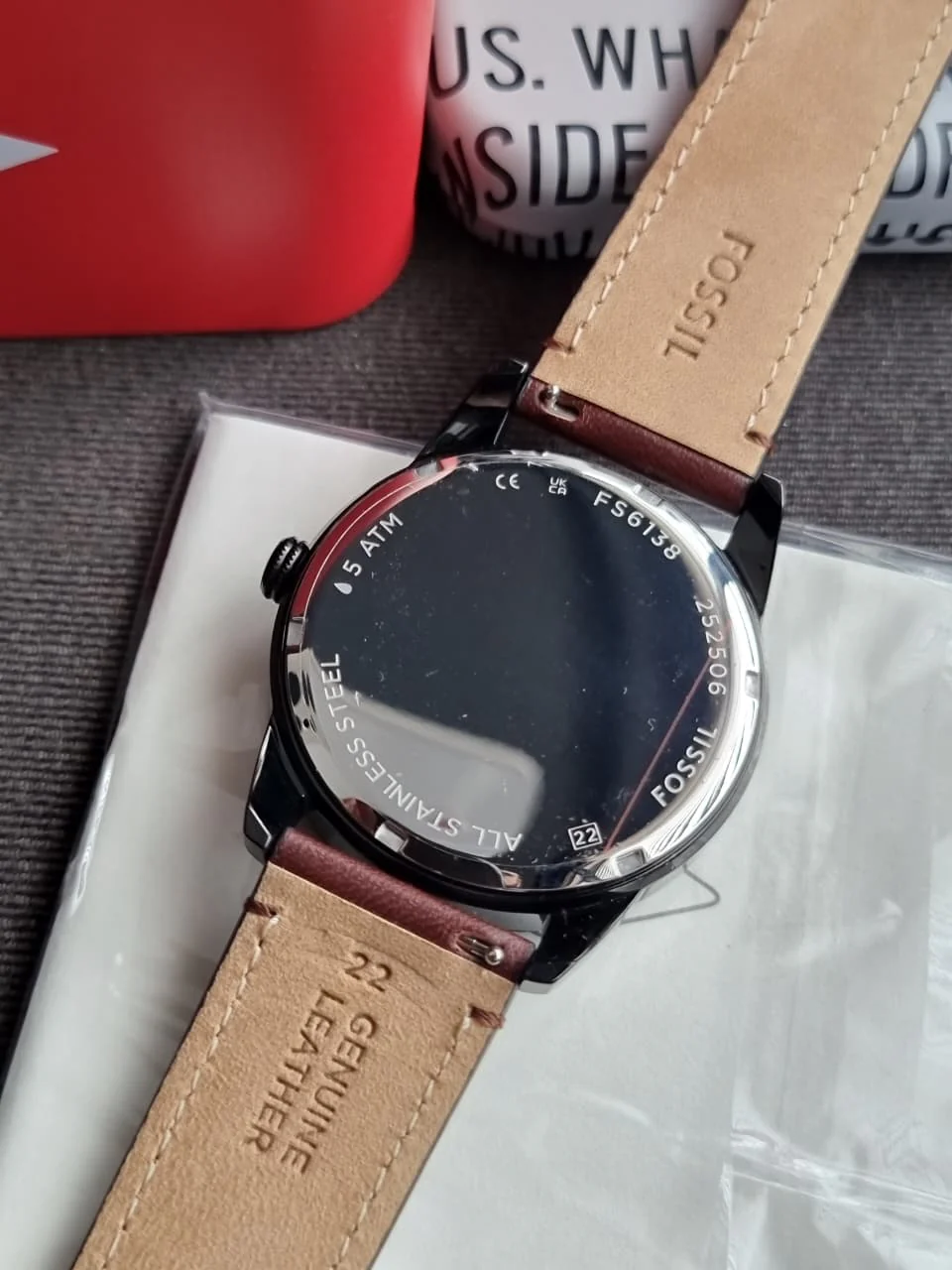 FOSSIL Pearson Multifunction Quartz Black Dial Men's Watch Item No. FS6138 - Image 2