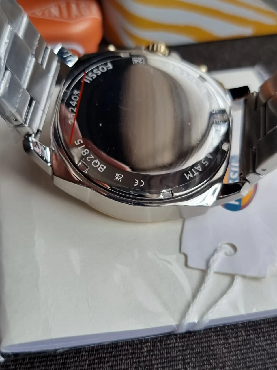Fossil Privateer Chronograph Two-Tone Stainless Steel Watch - BQ2815 - Image 3