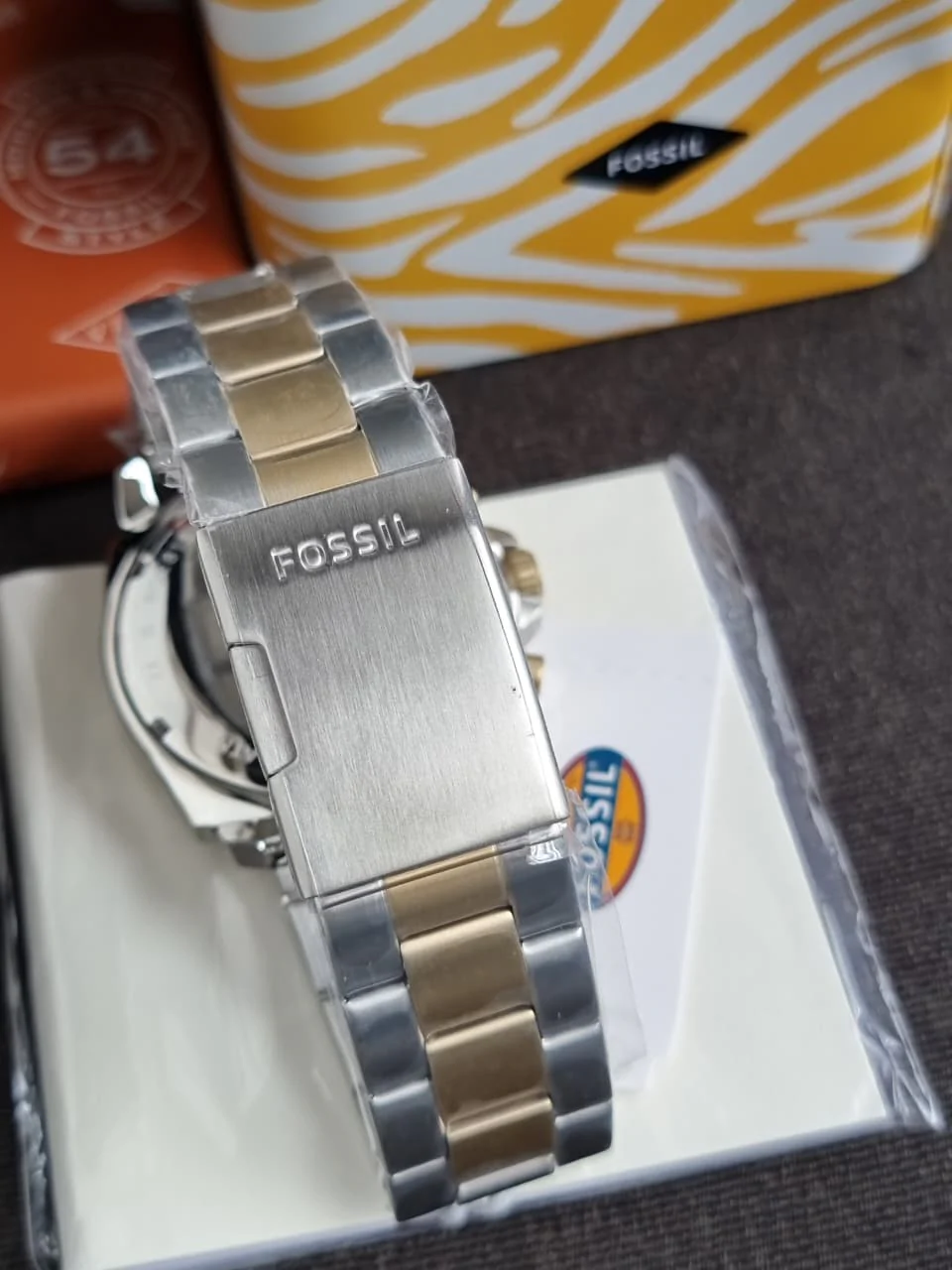 Fossil Privateer Chronograph Two-Tone Stainless Steel Watch - BQ2815 - Image 5