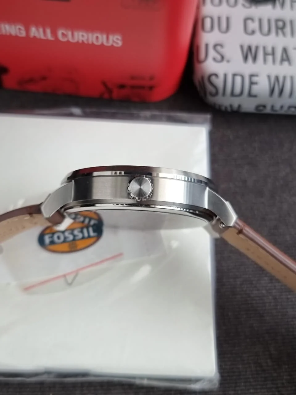 Fossil Rhett BQ2908 Men's Watch – Multifunction, Brown Leather Strap, Quartz - Image 6