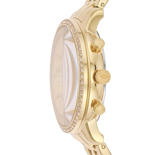 Fossil Stainless Steel Neutra Analog Gold Dial Women's Watch-Es5219 - Image 4